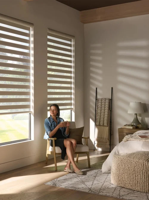 modern bedroom with luxury zebra roller blinds 500x667 copy